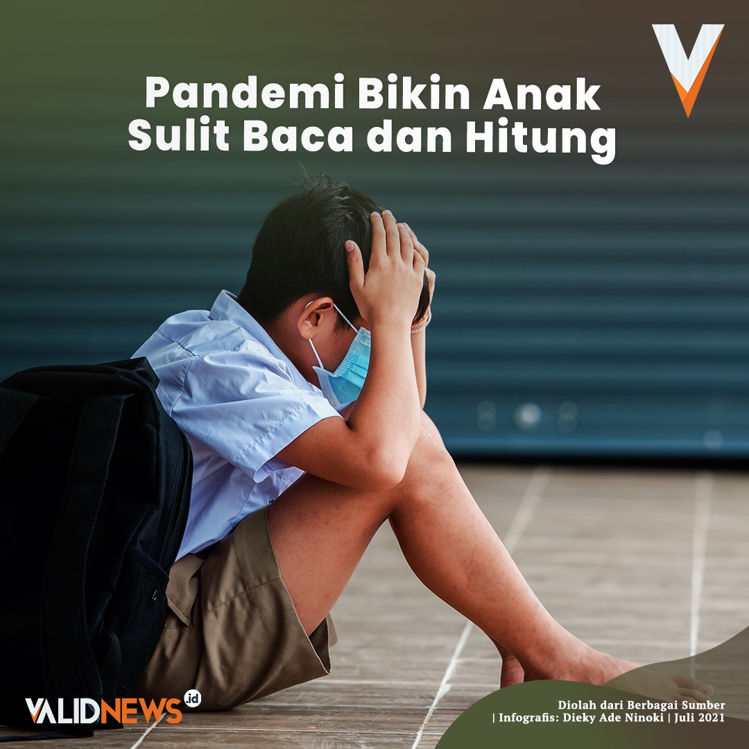 Pandemi Bikin Anak Sulit Baca dan Hitung
