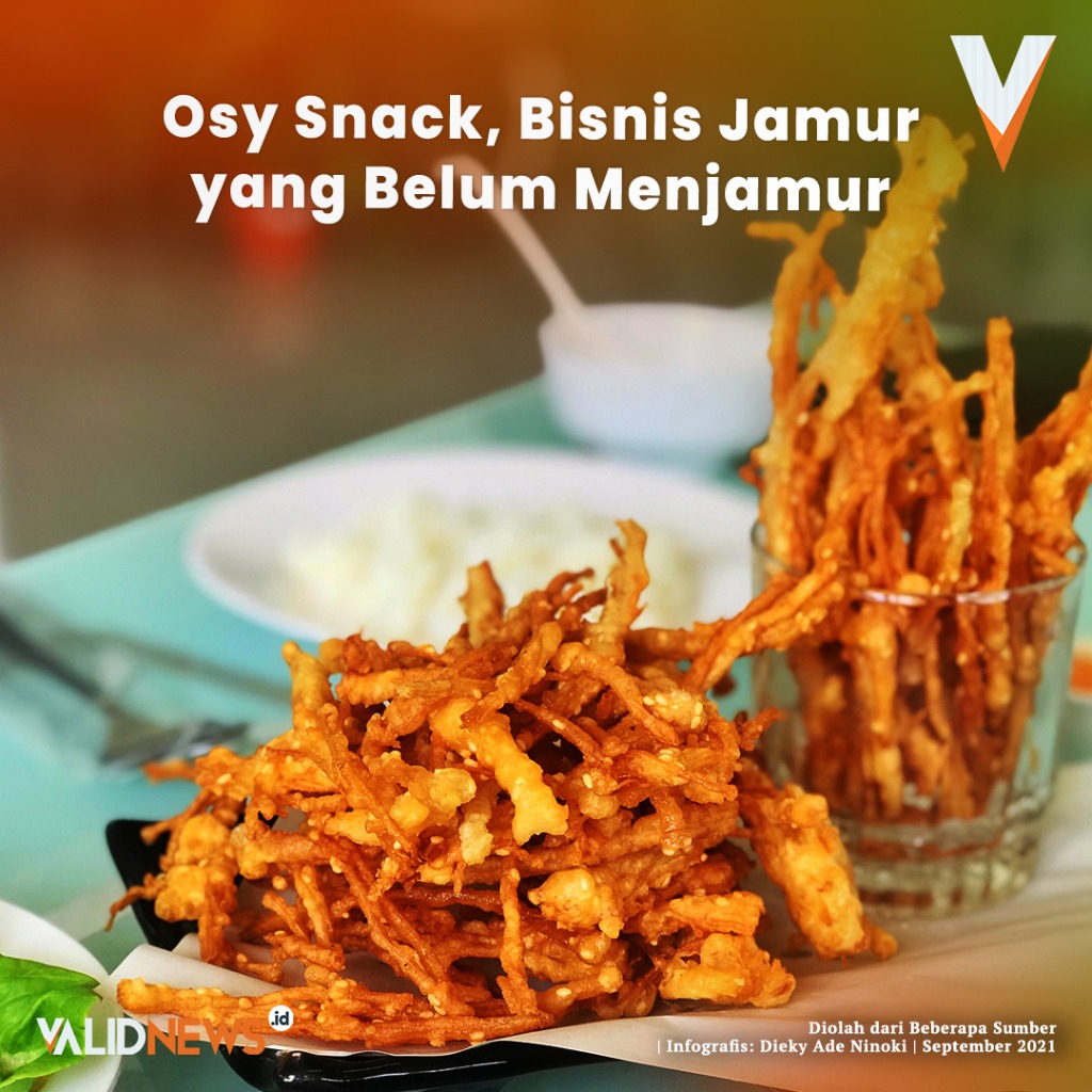 Osy Snack, Bisnis Jamur yang Belum Menjamur