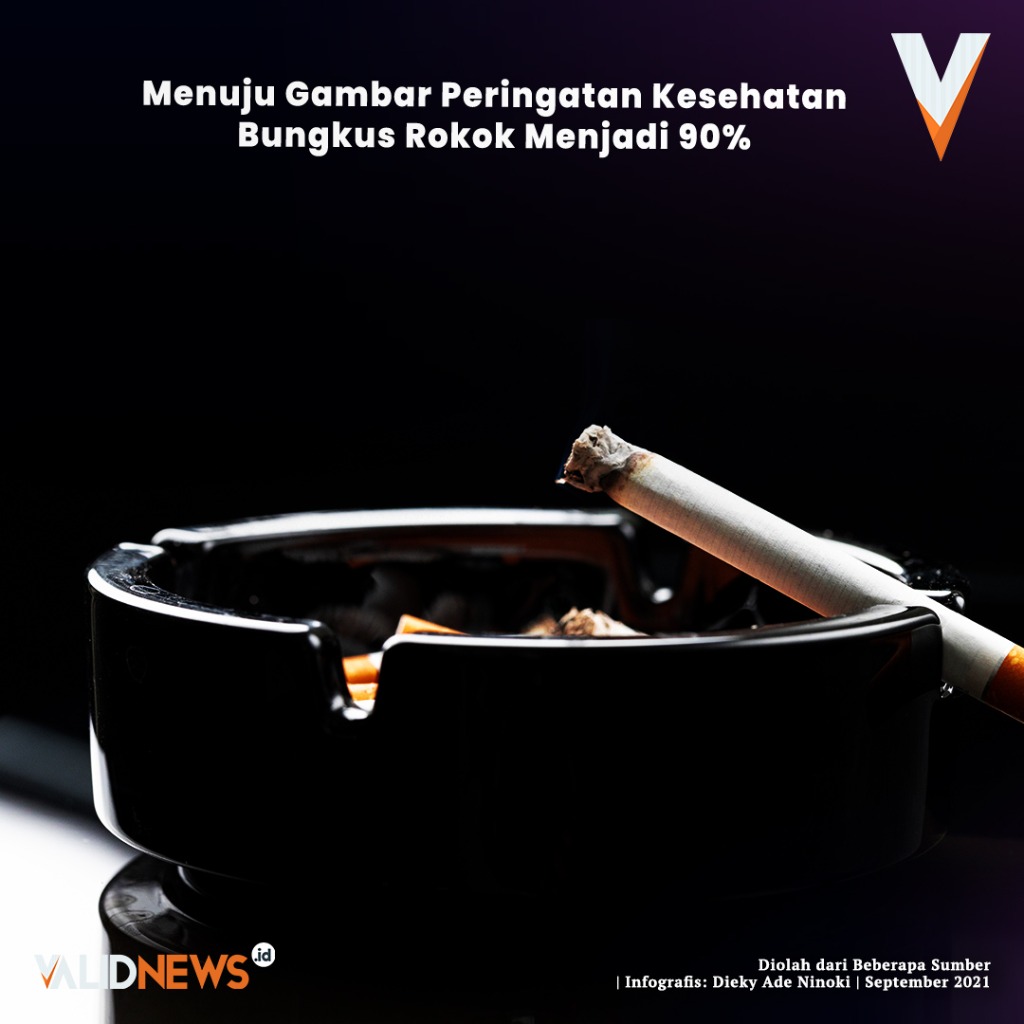 Peringatan Kesehatan Bungkus Rokok Menjadi 90%