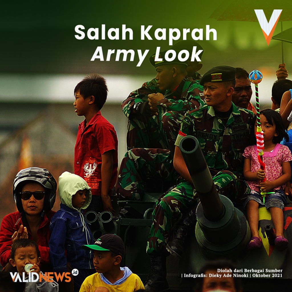 Salah Kaprah Army Look