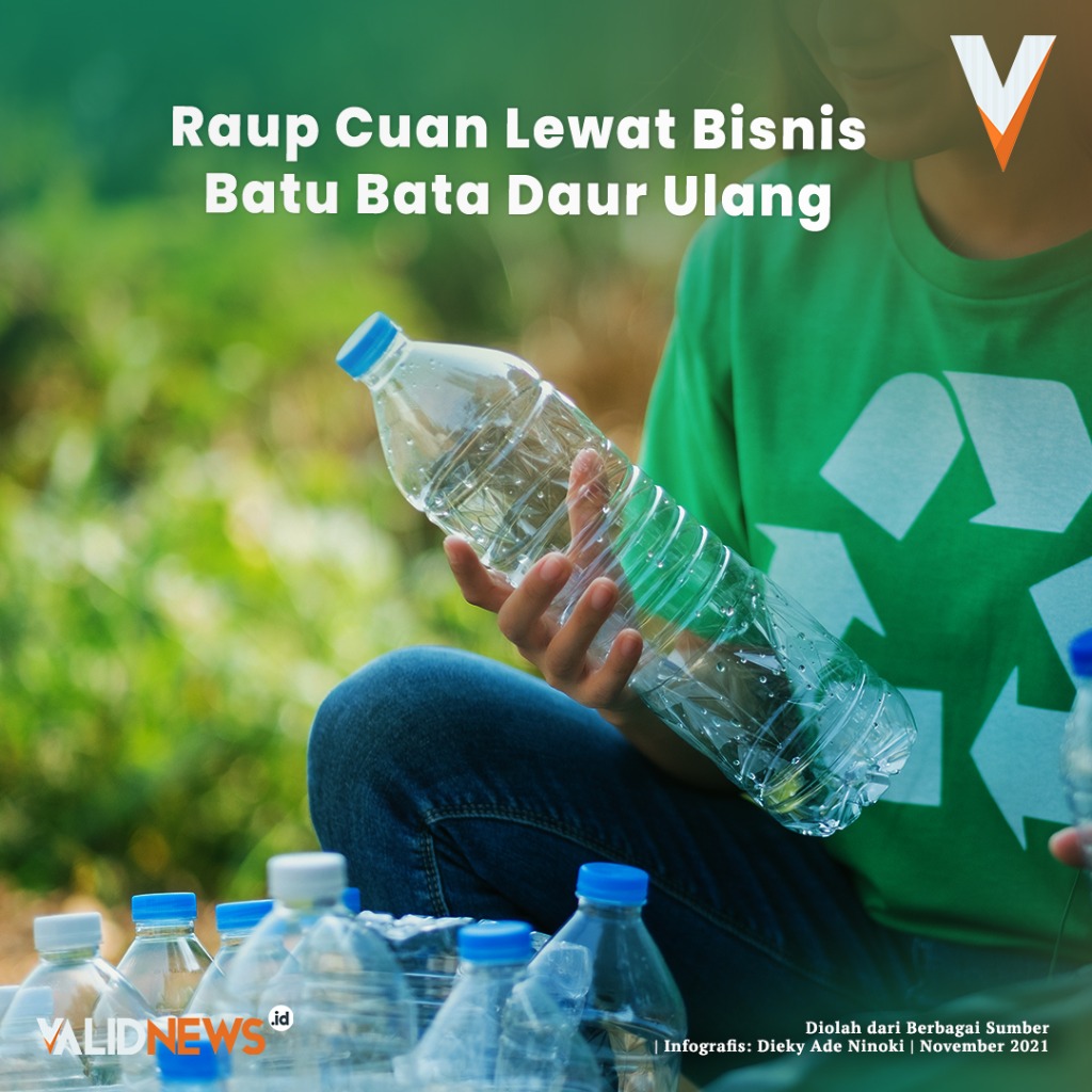 Raup Cuan Lewat Bisnis Batu Bata Daur Ulang