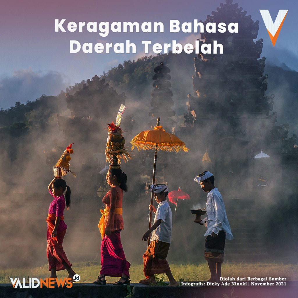 Keragaman Bahasa Daerah Terbelah