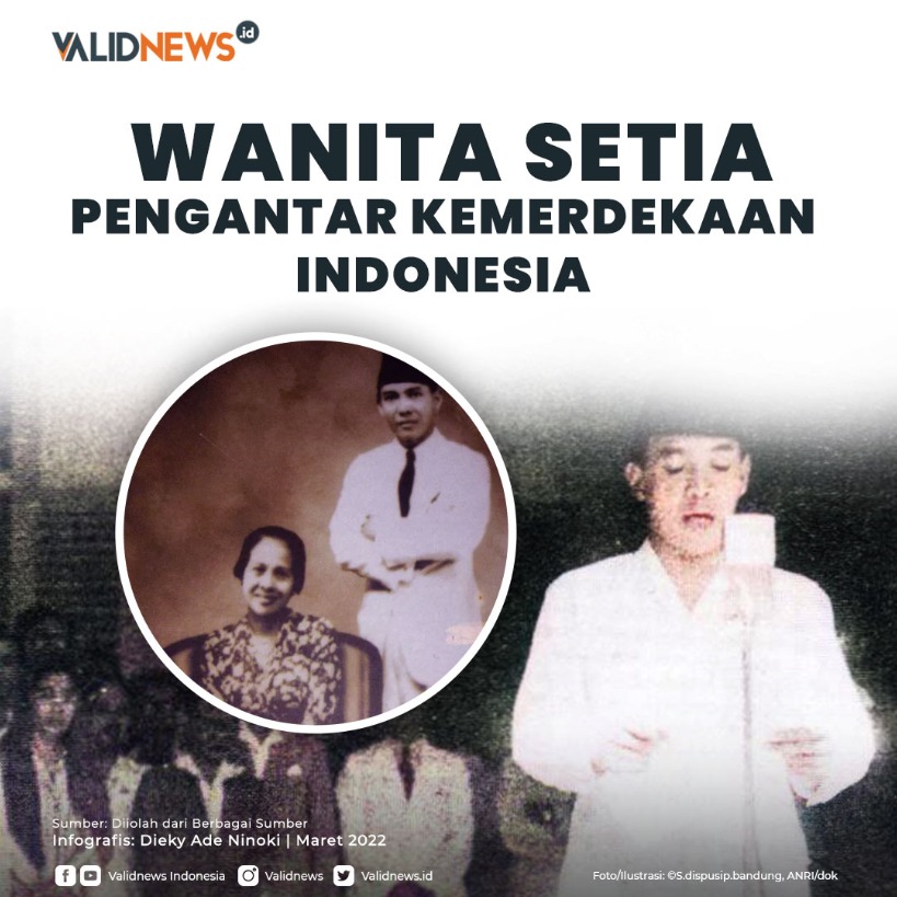 Wanita Setia Pengantar Kemerdekaan Indonesia