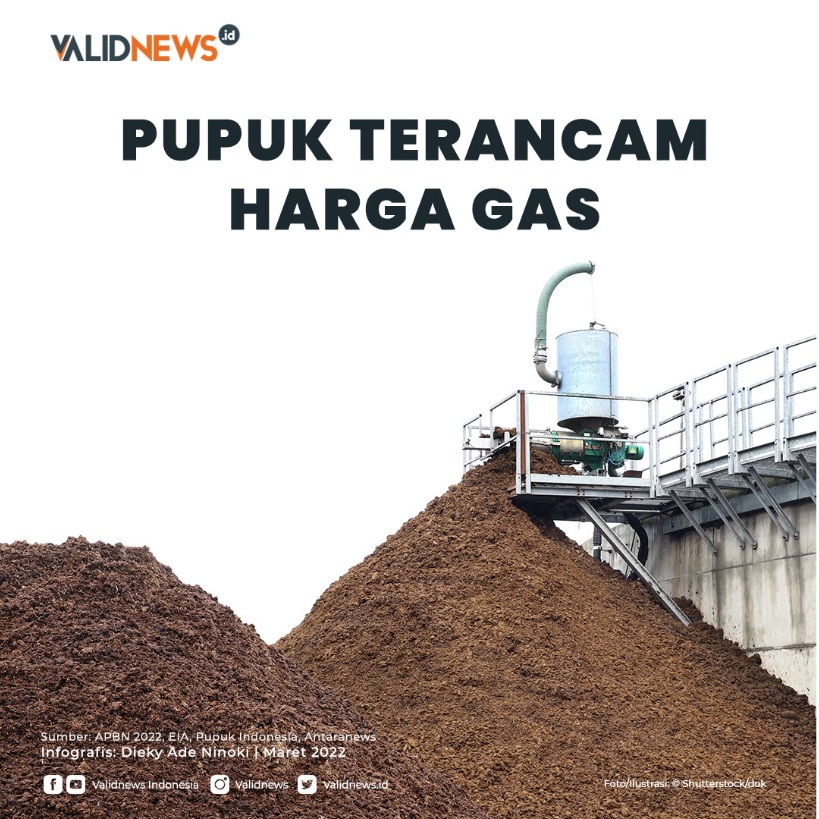 Pupuk Terancam Harga Gas