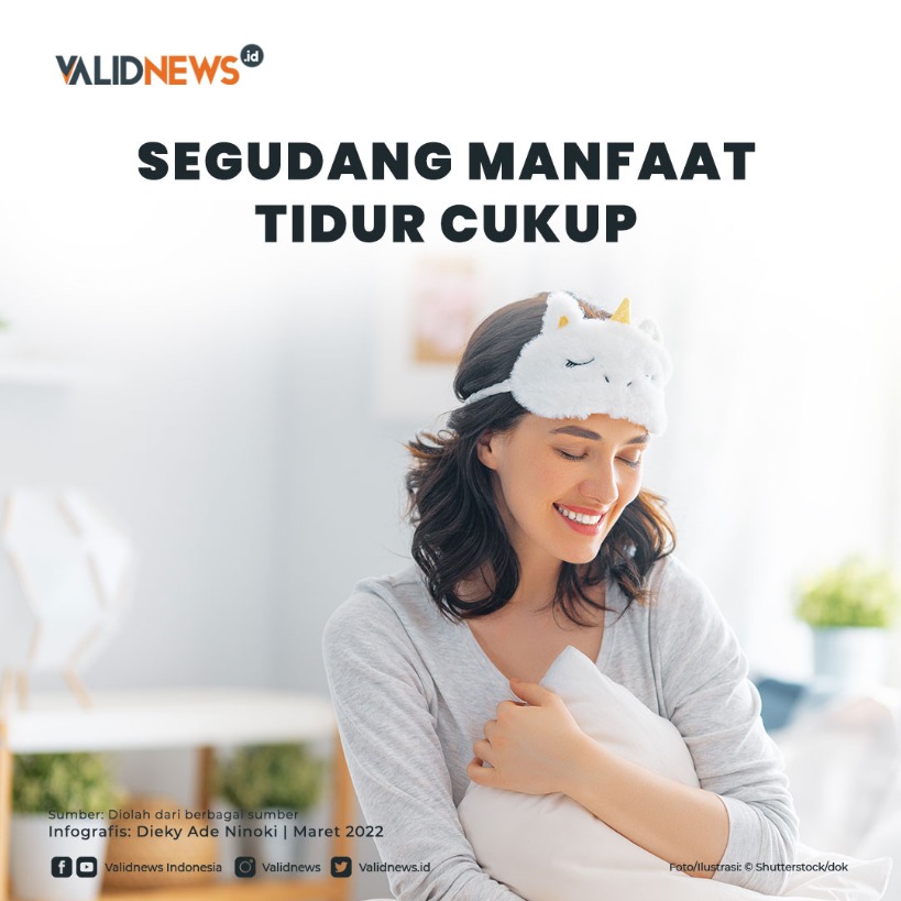 Segudang Manfaat Tidur Cukup