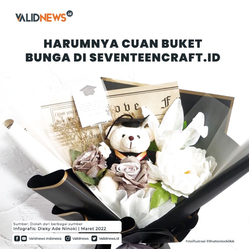 Harumnya Cuan Buket Bunga di Seventeencraft.id