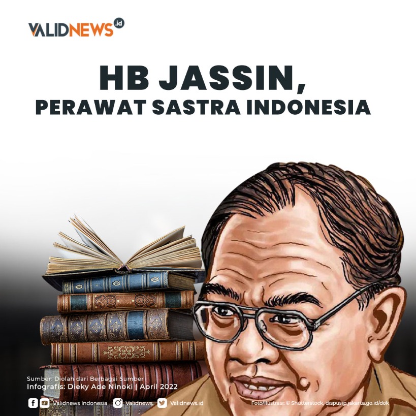 HB Jassin, Perawat Sastra Indonesia