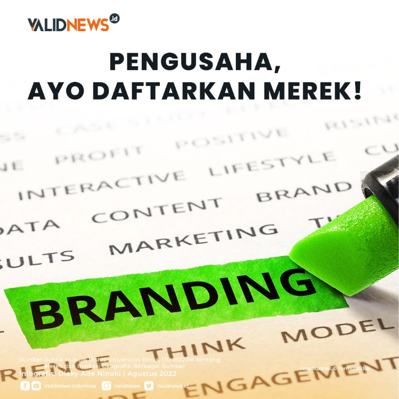 Pengusaha, Ayo Daftarkan Merek!