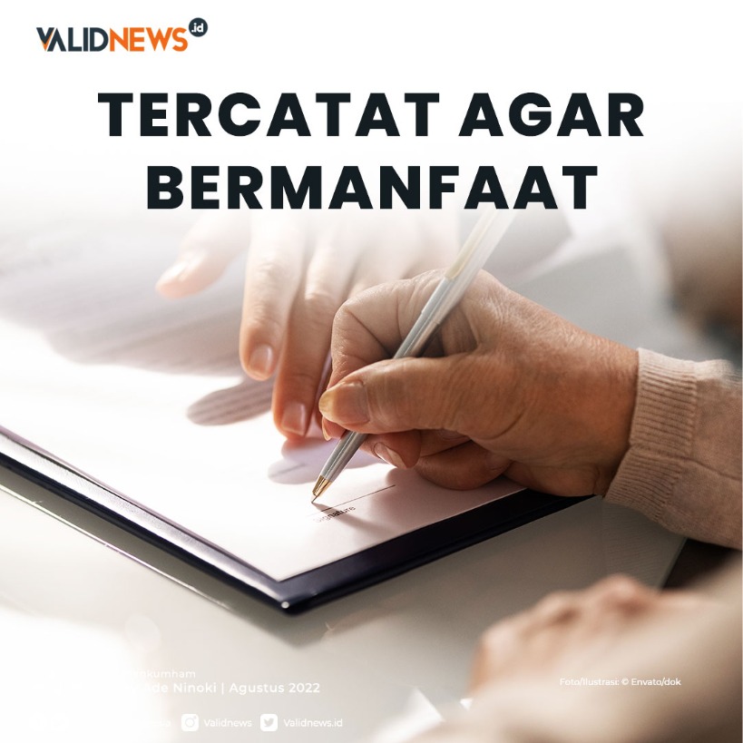 Tercatat Agar Bermanfaat