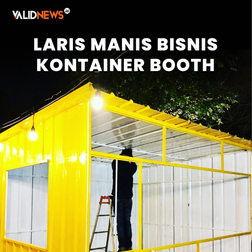 Laris Manis Bisnis Kontainer Booth