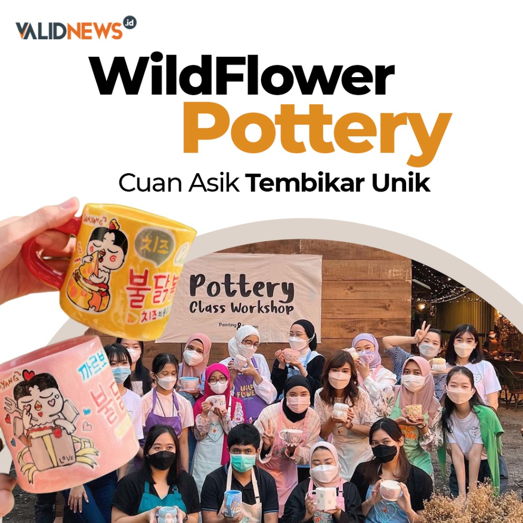 WildFlower Pottery Cuan Asik Tembikar Unik