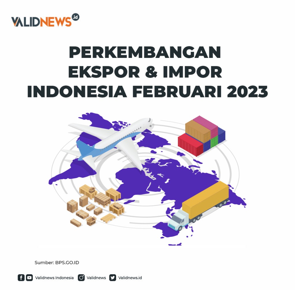 Perkembangan Ekspor & Impor Indonesia Februari
