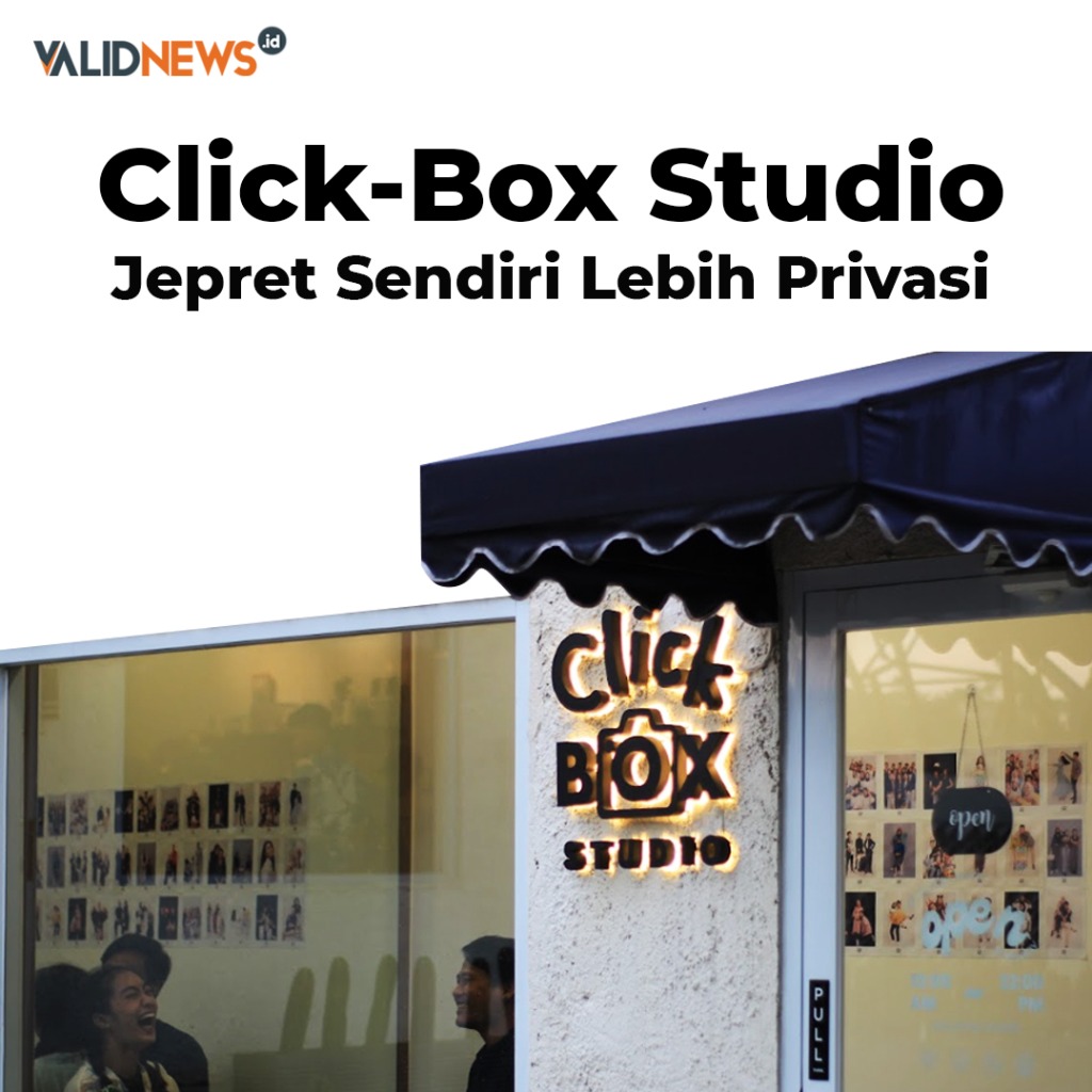 Click-Box Studio Jepret Sendiri Lebih Privasi