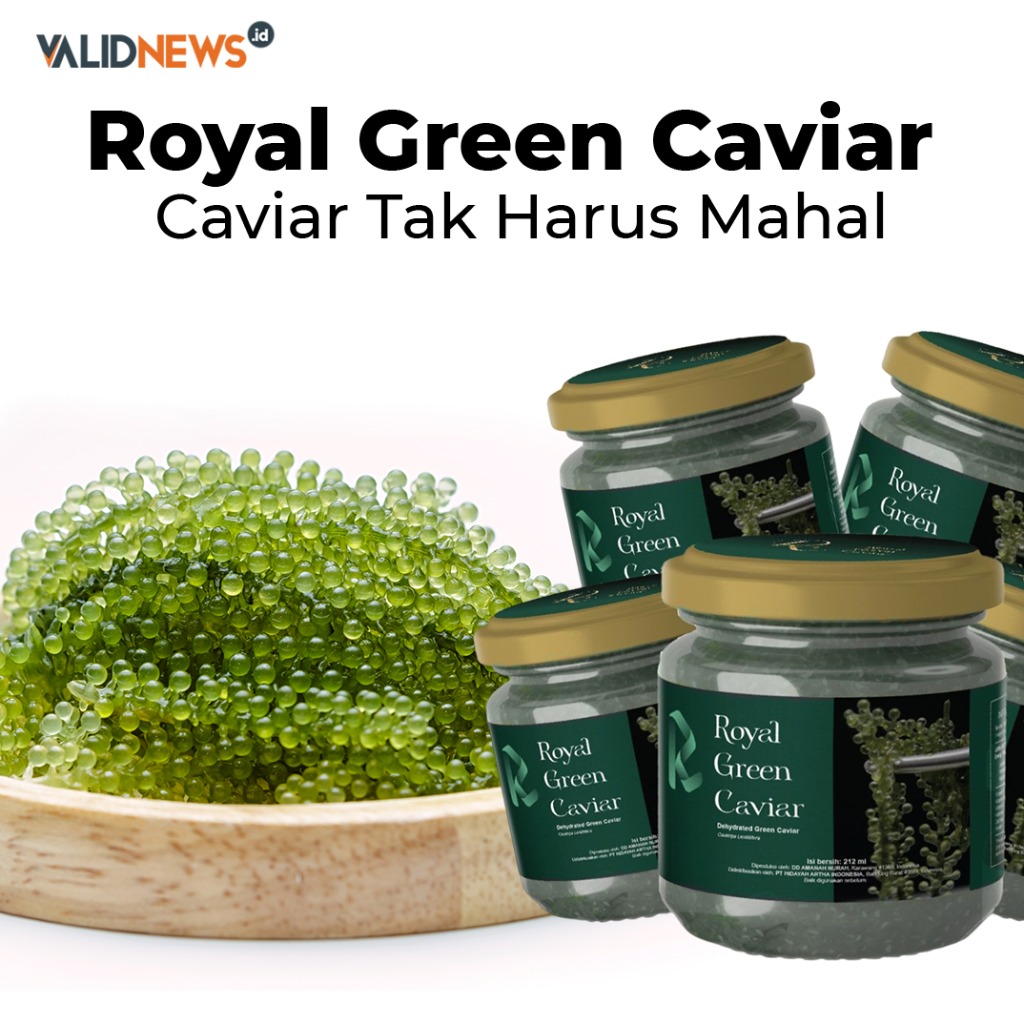 Royal Green Caviar,  Caviar Tak Harus Mahal