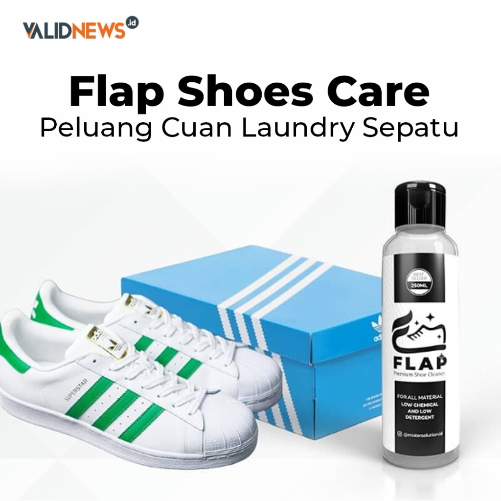 Flap Shoes Care Peluang Cuan Laundry Sepatu