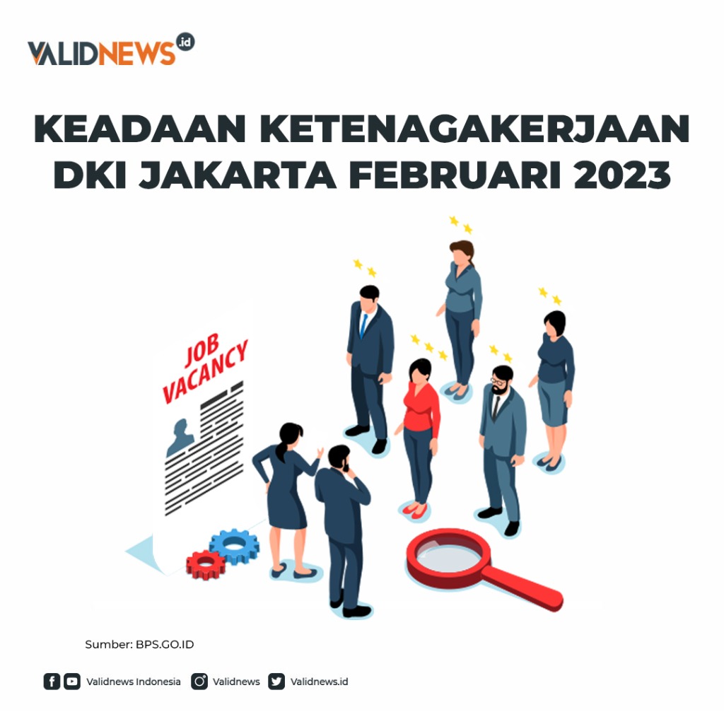 Keadaan Ketenagakerjaan DKI Jakarta Februari 2023