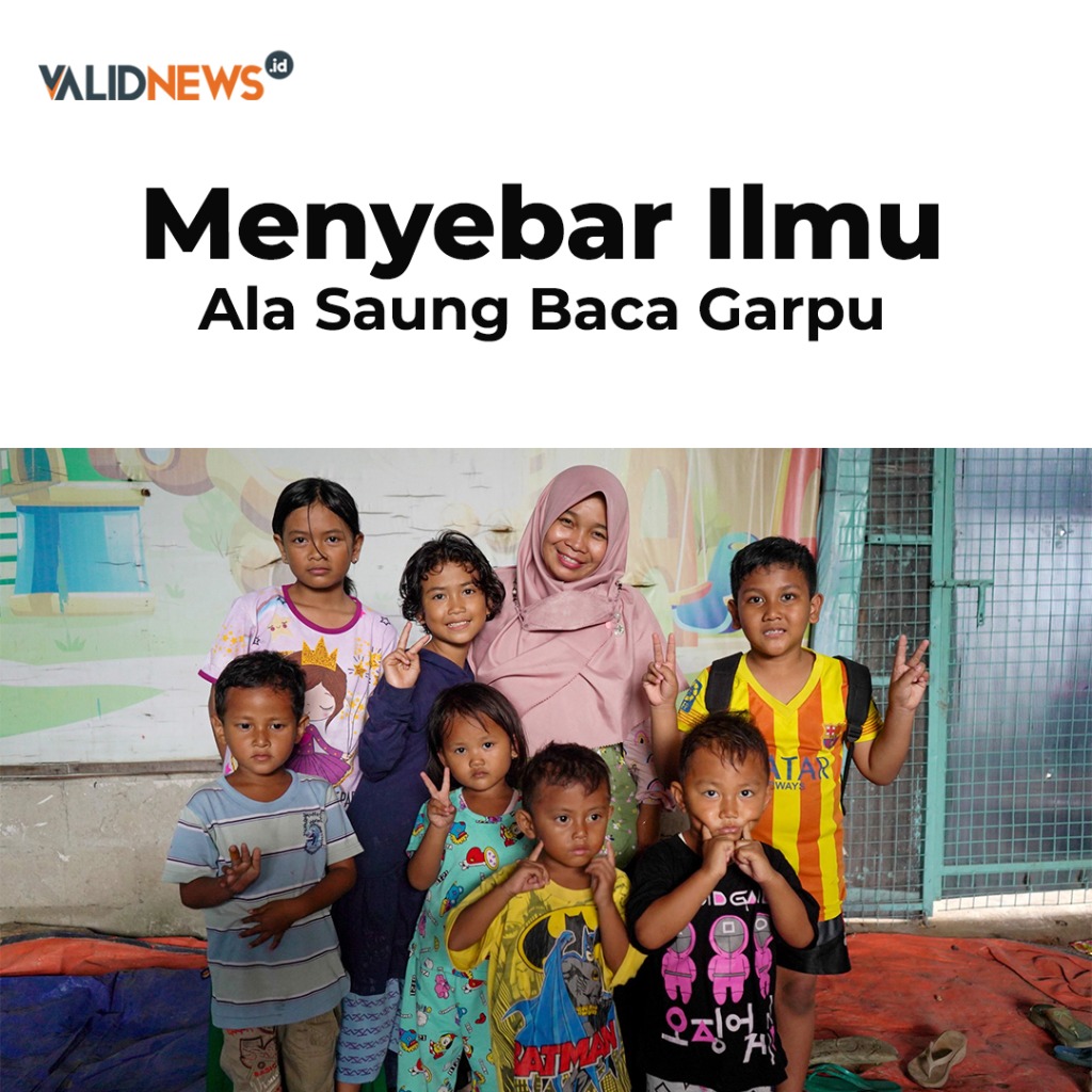 Menyebar Ilmu Ala Saung Baca Garpu