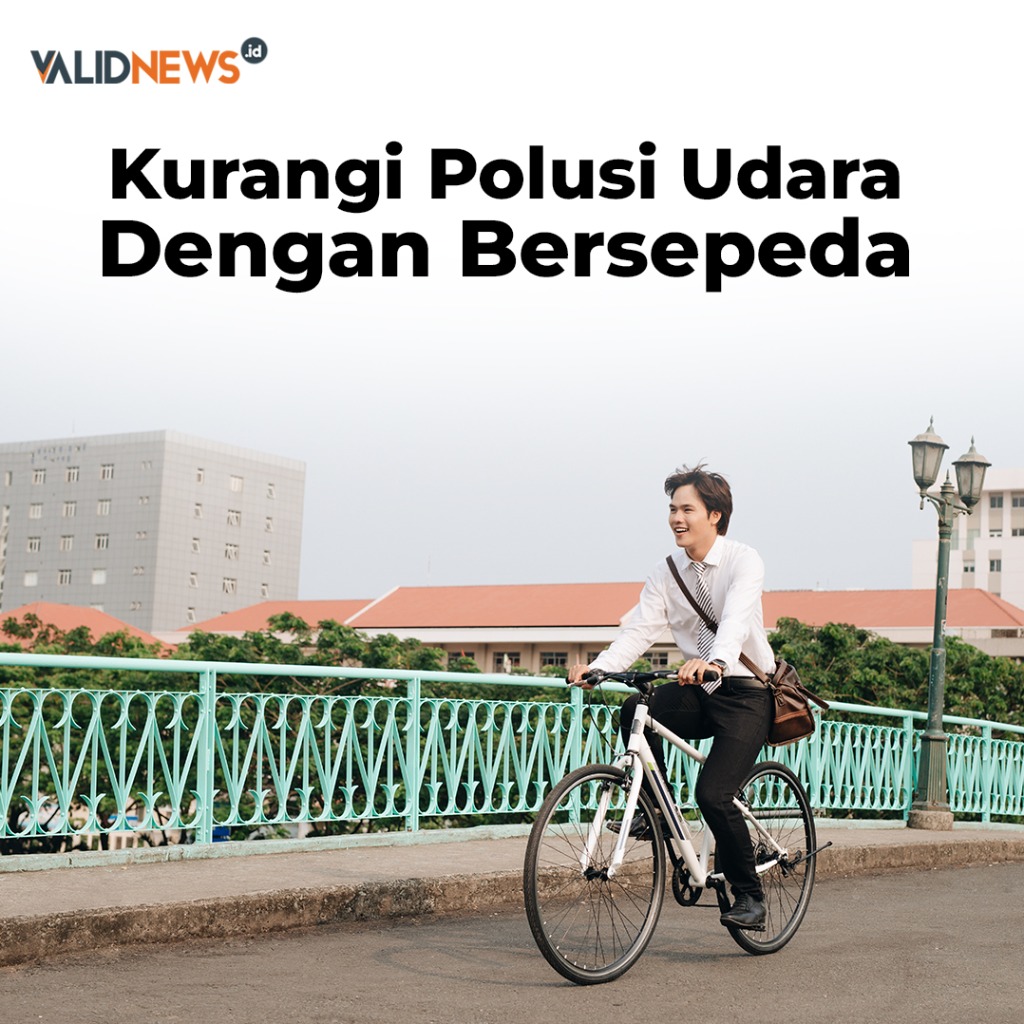 Kurangi Polusi Udara Dengan Bersepeda