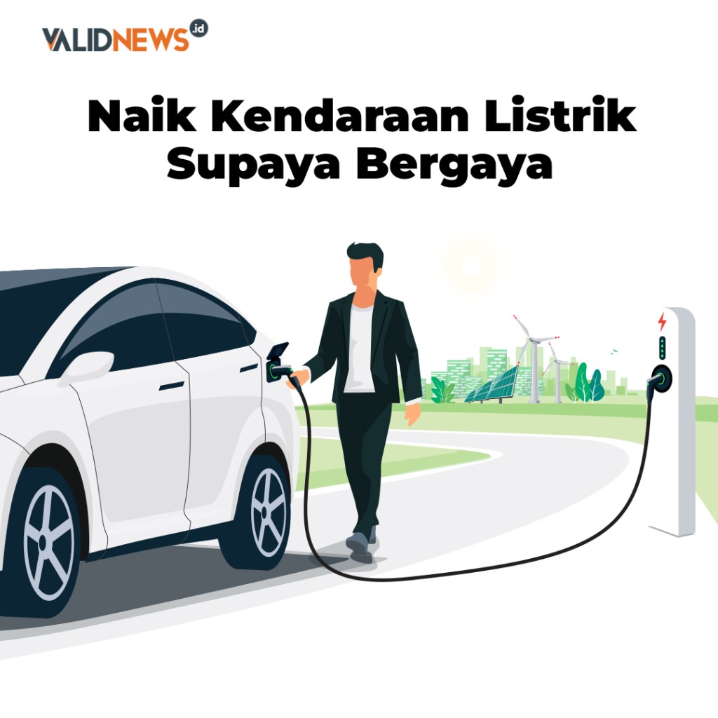 Naik Kendaraan Listrik Supaya Bergaya