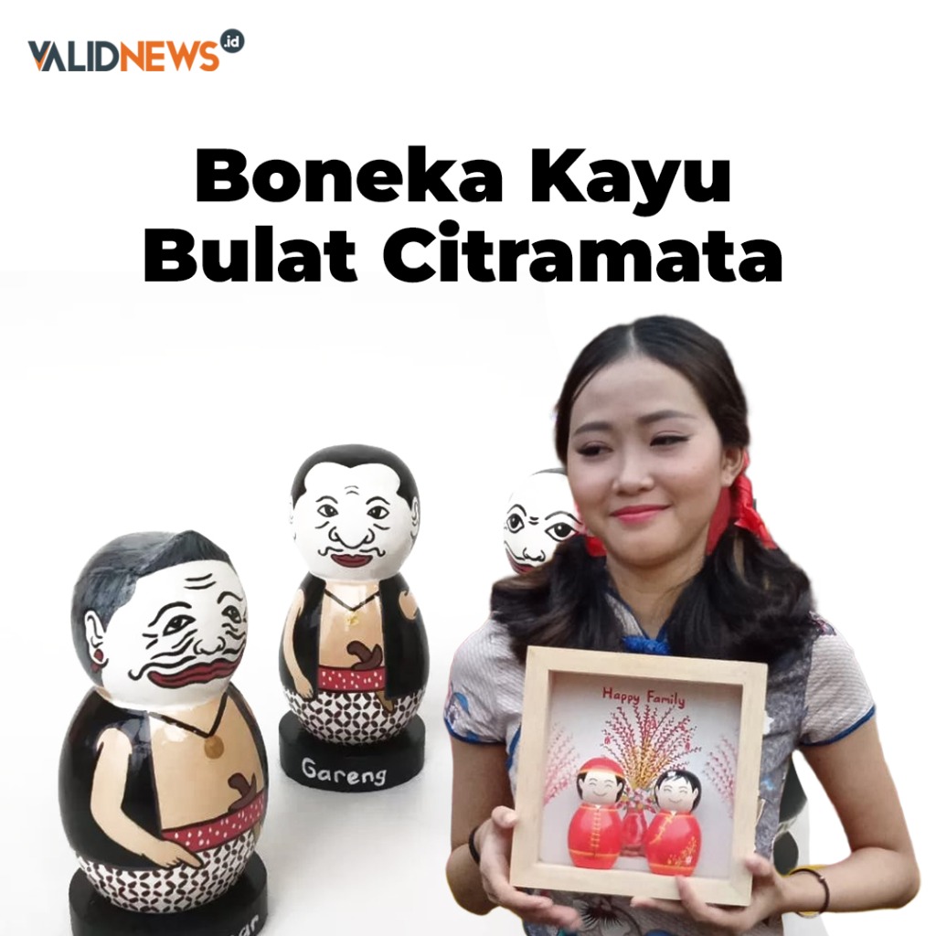 Boneka Kayu Bulat Citramata