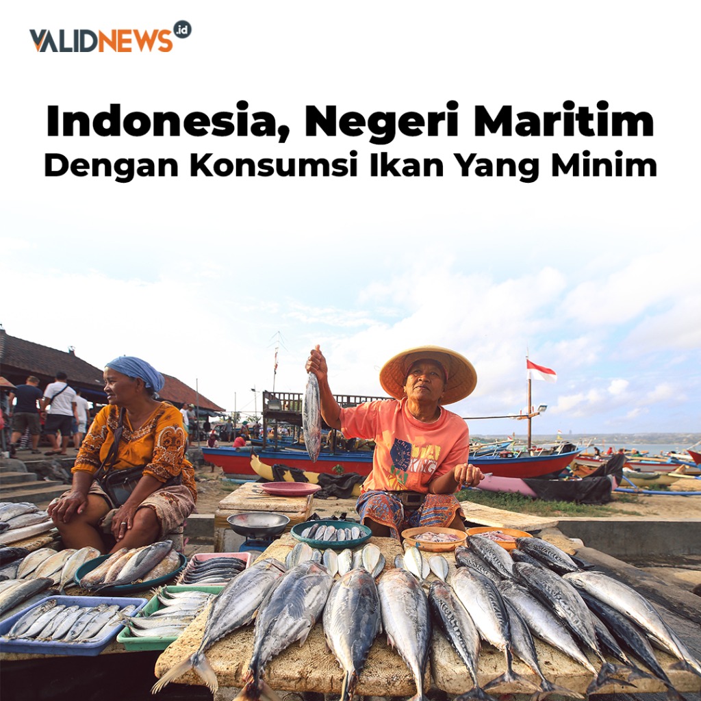 Indonesia, Negeri Maritim Dengan Konsumsi Ikan