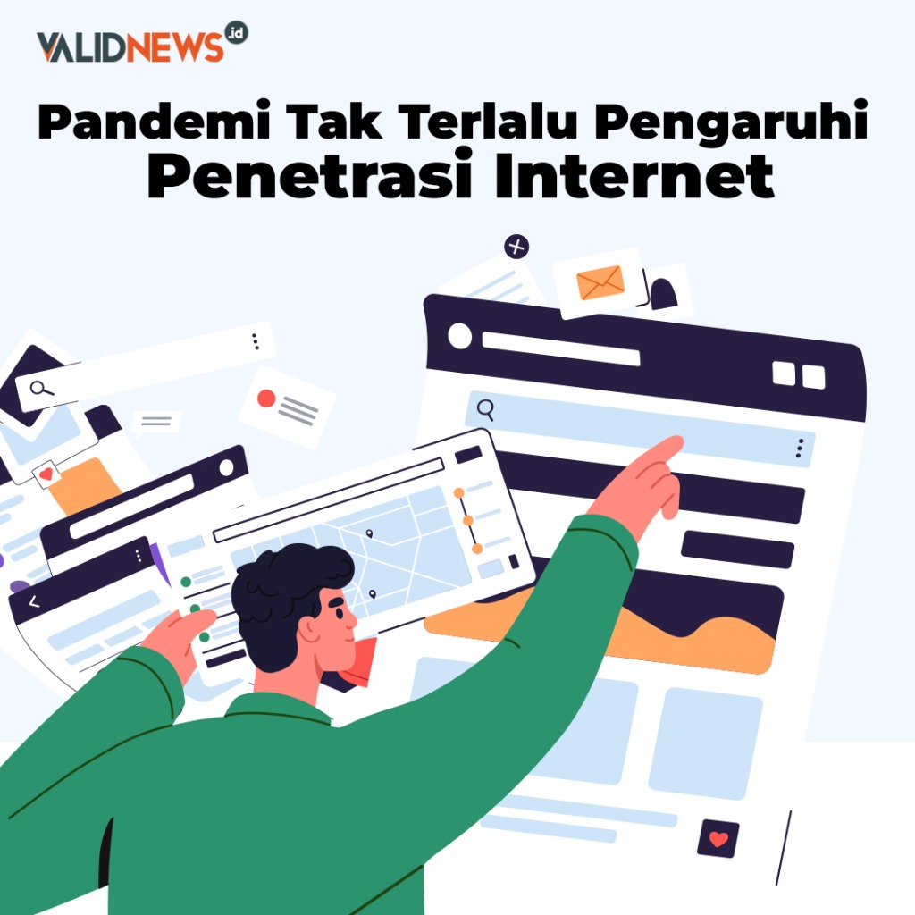 Pandemi Tak Terlalu Pengaruhi Penetrasi Internet