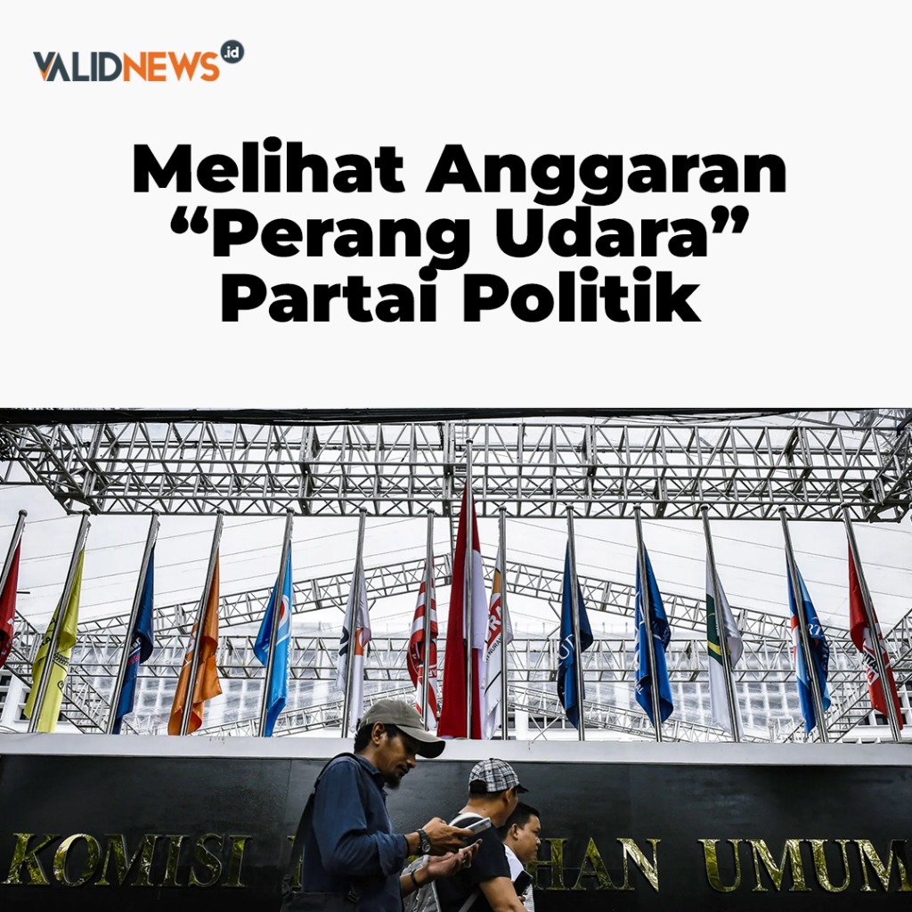 Melihat Anggaran “Perang Udara” Partai Politik