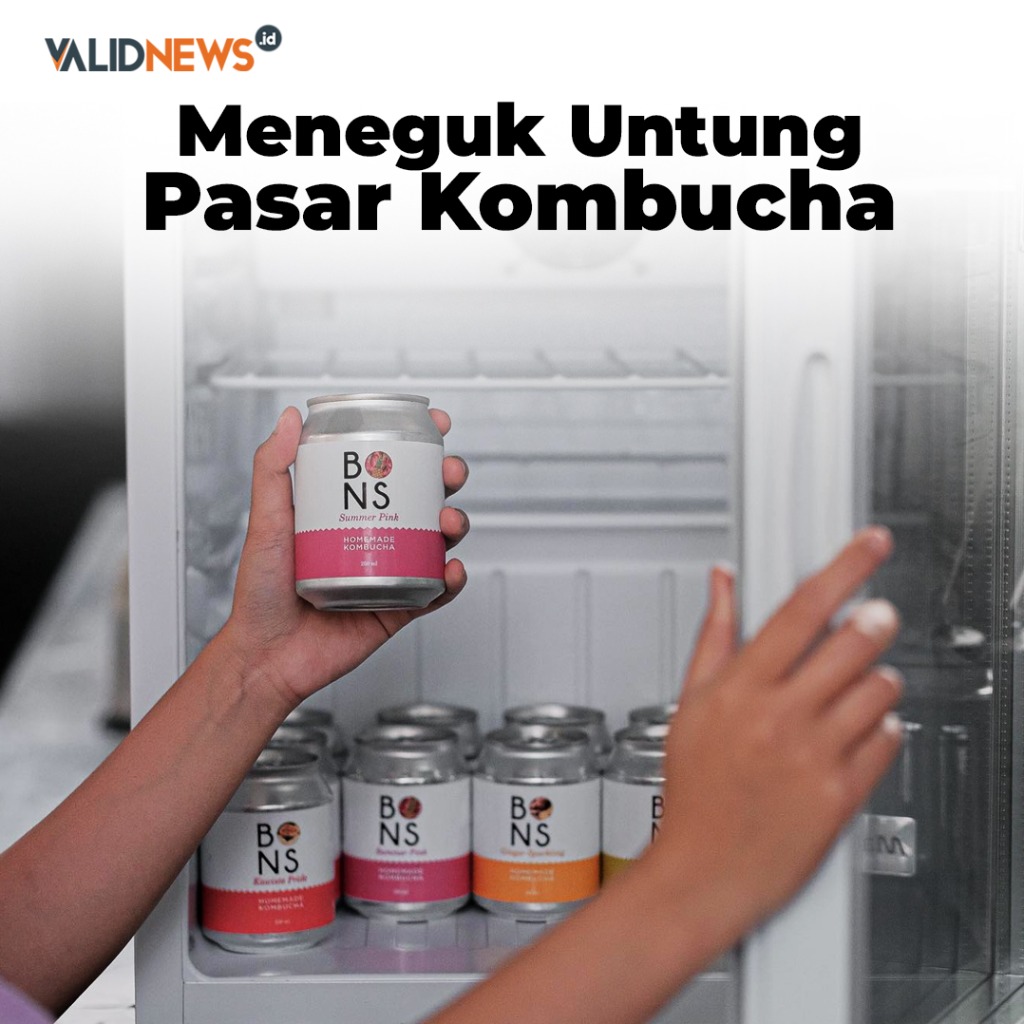 Meneguk Untung Pasar Kombucha