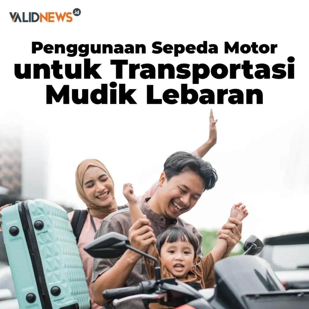 Penggunaan Sepeda Motor untuk Mudik Lebaran