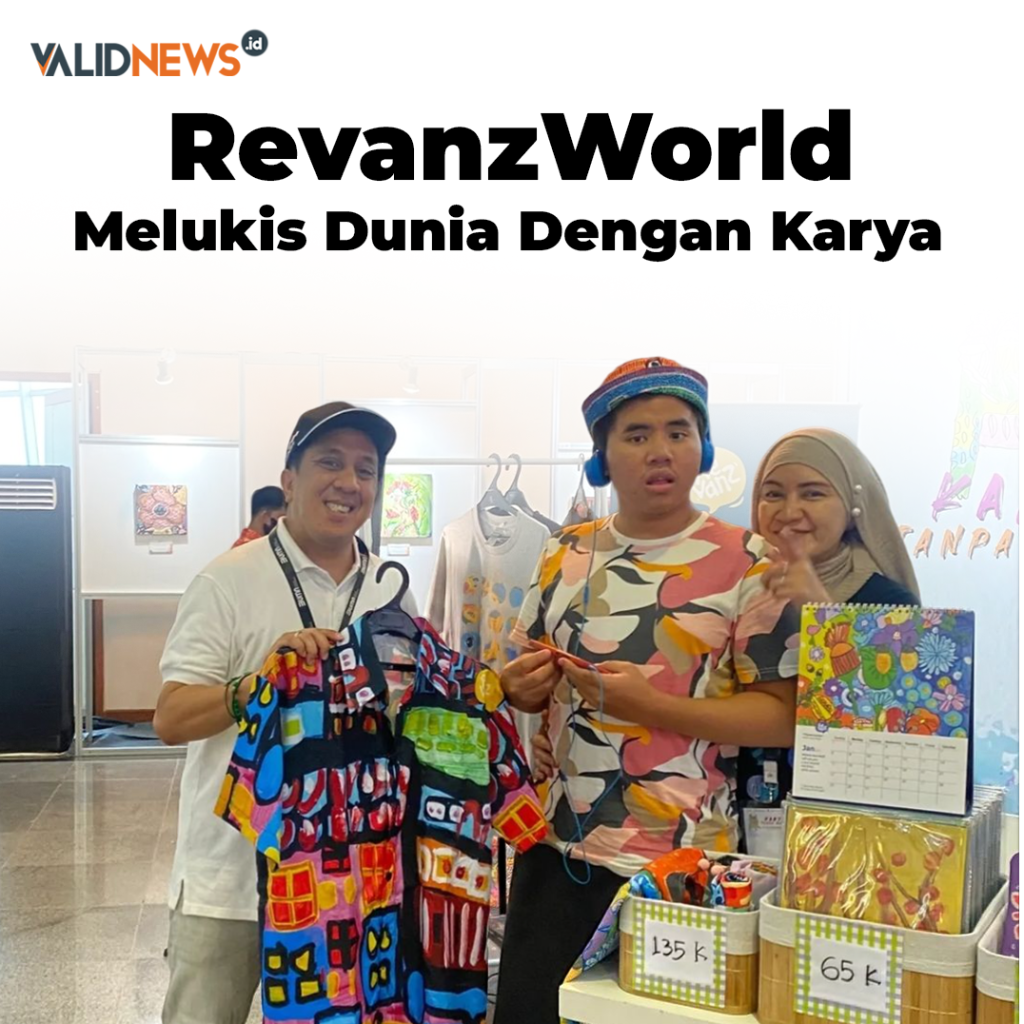 RevanzWorld Melukis Dunia Dengan Karya