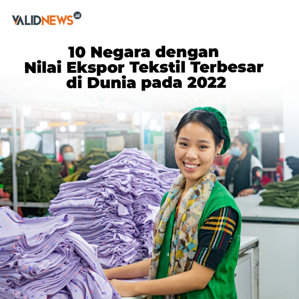 Negara dengan Ekspor-Import Tekstil Terbesar