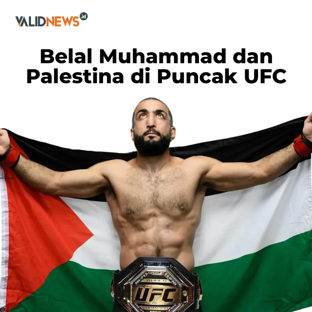 Belal Muhammad dan Palestina di Puncak UFC