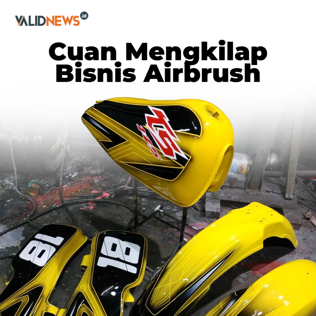 Cuan Mengkilap Bisnis Airbrush