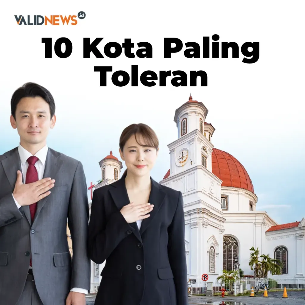 10 Kota Paling Toleran