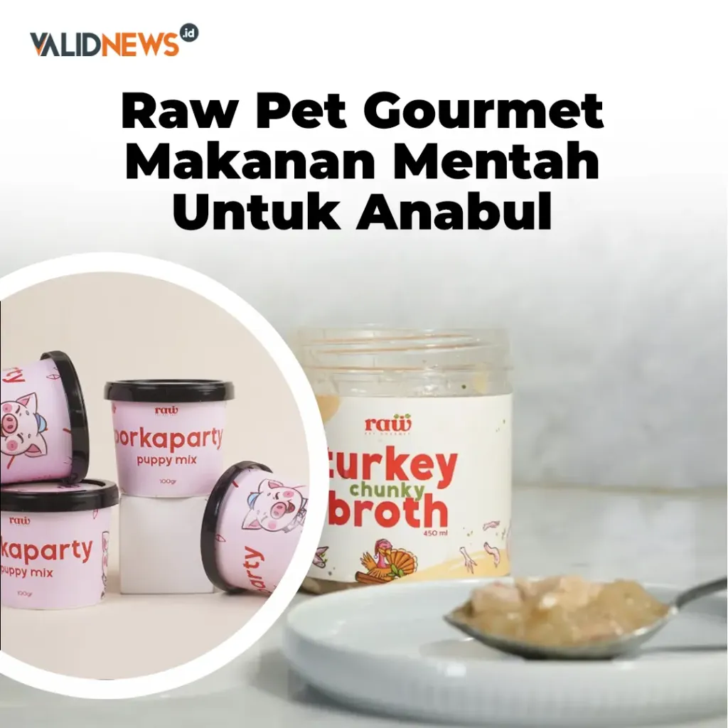 Raw Pet Gourmet Makanan Mentah Untuk Anabul