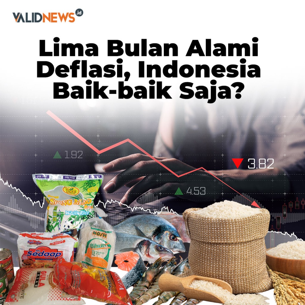 5 Bulan Alami Deflasi, Indonesia Baik-baik Saja?