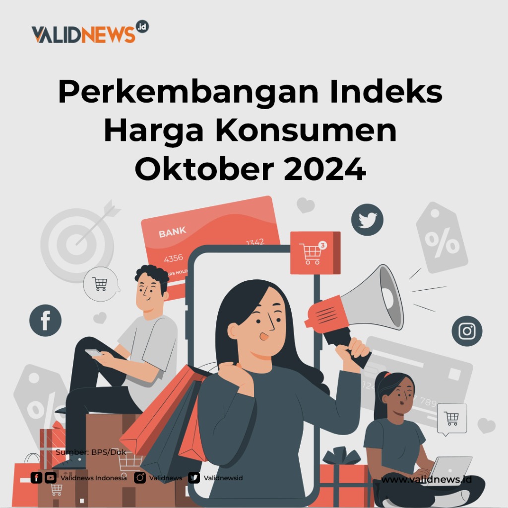 Perkembangan Indeks Harga Konsumen Oktober 2024
