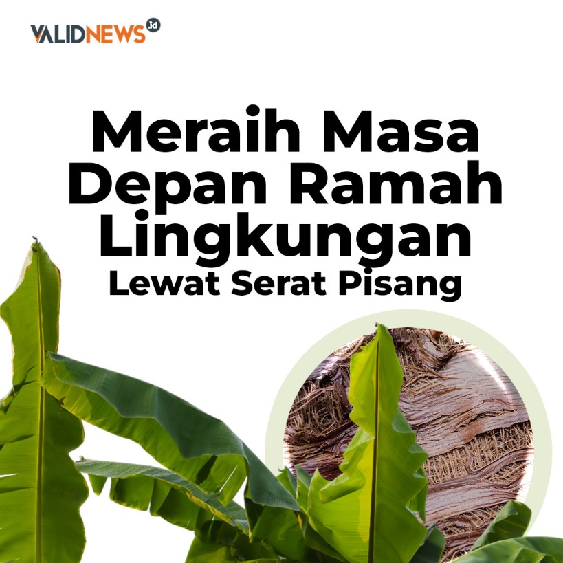 Masa Depan Ramah Lingkungan Lewat Serat Pisang