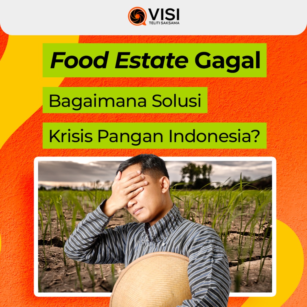 Infografis Food Estate Gagal