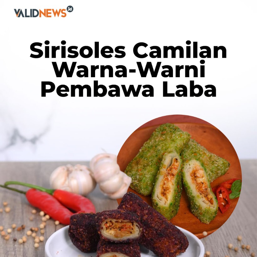 Sirisoles Camilan Warna-Warni Pembawa Laba