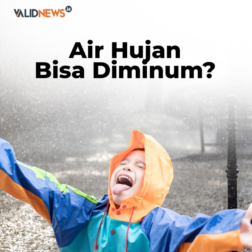 Air Hujan Bisa Diminum?