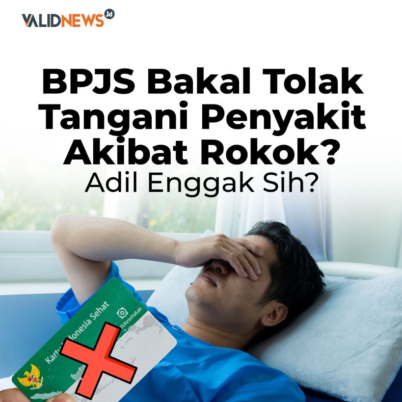 BPJS Bakal Tolak  Tangani Penyakit  Akibat Rokok?