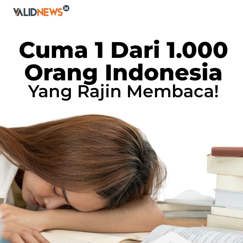 Cuma 1 Dari 1.000 Orang Indonesia Yang Rajin Baca?
