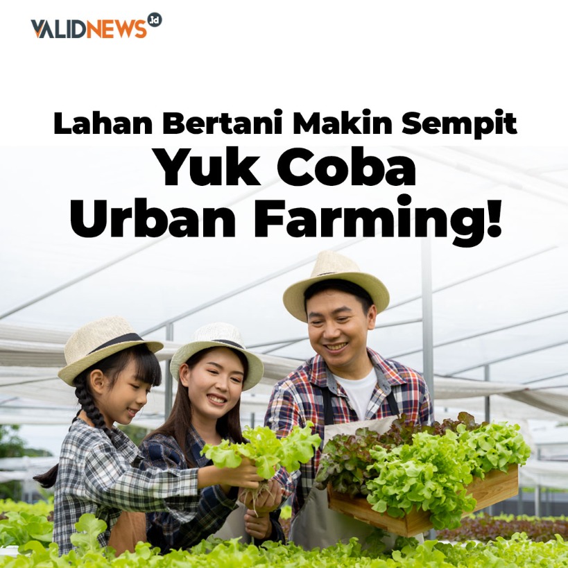 Lahan Bertani Makin Sempit Yuk Coba Urban Farming!