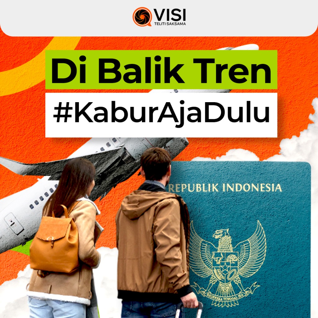 Infografis Di Balik Tren #KaburAjaDulu