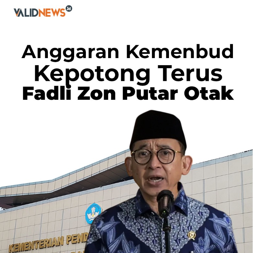 Anggaran Kemenbud Kepotong, Fadli Zon Putar Otak