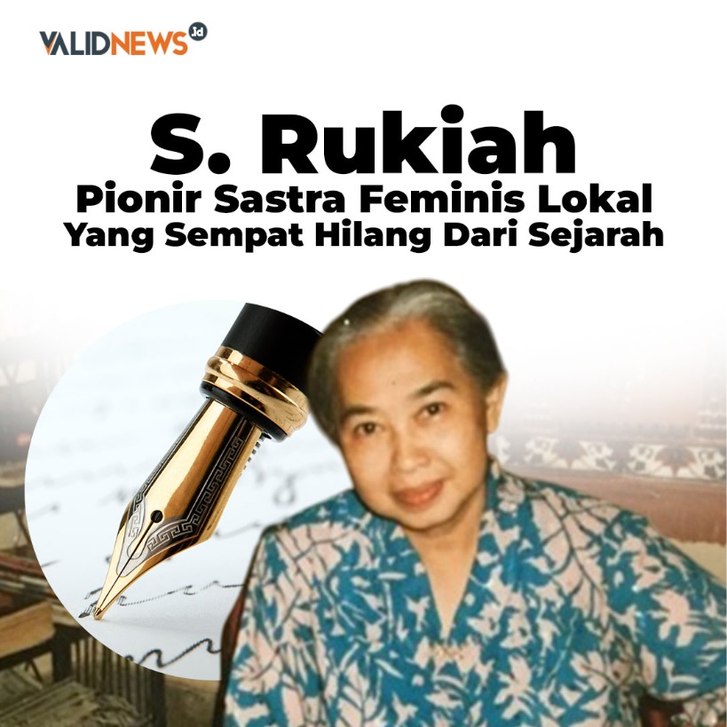 S. Rukiah Pionir Sastra Feminis Lokal