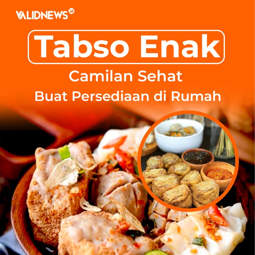 Tabso Enak Camilan Sehat  Buat Persediaan di Rumah