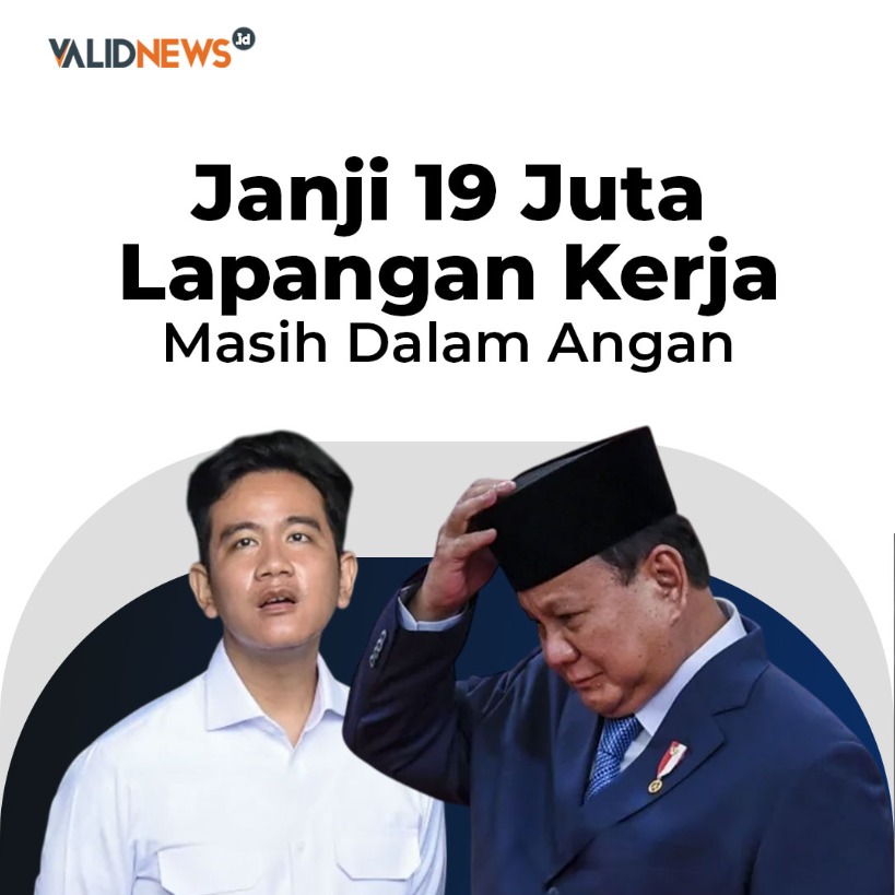 Janji 19 Juta Lapangan Kerja