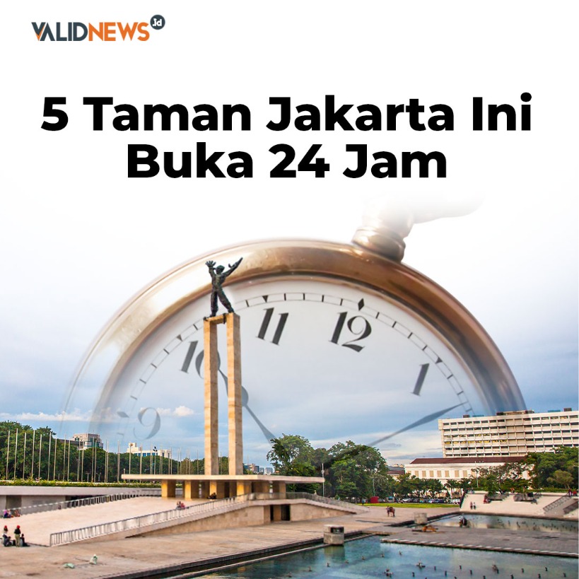 5 Taman Jakarta Ini Buka 24 Jam